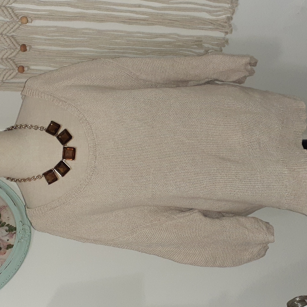 Free People Crochet Sweater Medium